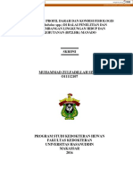 Gambaran Profil Darah Dan Kondisi Fisiologis Anoa (Bubalus SPP.) Di Balai Penelitian Dan Pengembangan Lingkungan Hidup Dan Kehutanan (Bp2Lhk) Manado