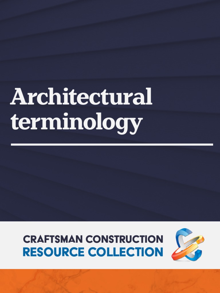 Architectural Terminology PDF Window Components