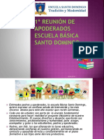 Reunion de Apoderados Marzo 18