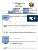 Lesson Plan in Sektor NG Agrikultura