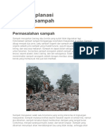 Teks Eksplanasi Sampah