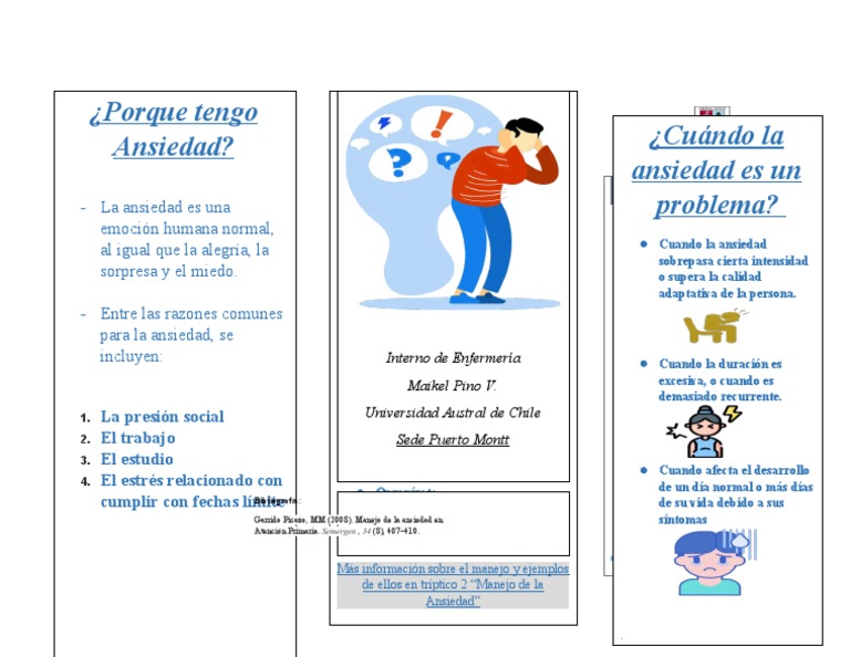 Que Es La Ansiedad. | PDF | Ansiedad | Las emociones
