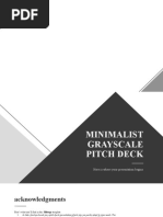 Minimalist Grayscale Pitch Deck XL by Slidesgo