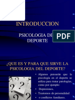 Introducción A La Psicología Del Deporte