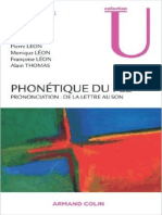 Pierre Léon - Phonétique Du FLE