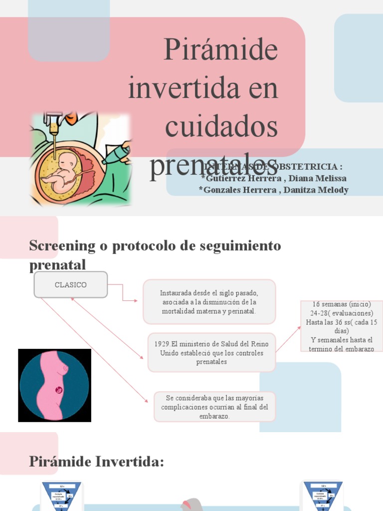 Pirámide Invertida en Control Prenatal | PDF | El embarazo | Feto