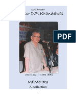 Professor DPK Memories Collection 07042022