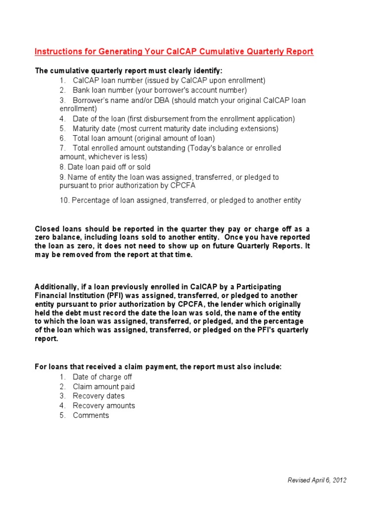 Template | PDF | Loans | Personal Finance