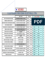 1.1 CALENDARIO CIPA ELEIÇÃO 2021 - 2022