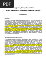 Stokoe - Doing Gender - Doing Categorisation