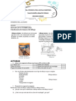 JUEVES 20/OCTUBRE/2022 Clasificación de Técnicas Del Dibujo