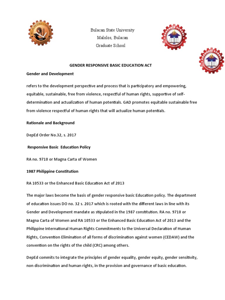 gender-responsive-education-policy-overview-pdf-social-science
