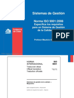 Norma ISO 9001 2008-M.Ilabaca
