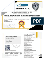 Certificado Francisco Tiago Vasconcelos Mota
