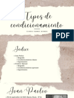 Tipos de Condicionamiento