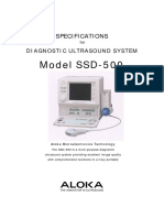 Model SSD-500: Specifications
