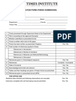 31 Observation Form For Thesis