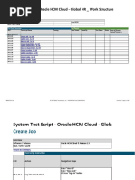 HCM Cloud - Core HR - Work Structure