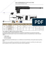 Europ Arm SC601 Carabine SCHMEISSER BA 15 45.5 CM Cal .22LR