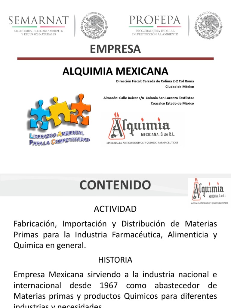 Alquimia Mexicana PresentaciÃ N | PDF | Química | Sustancias químicas