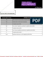 Programa Avançado Abdominais