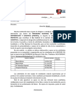 Carta Solicitud de Proyecto Dyl