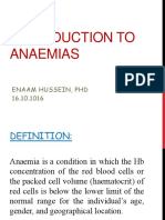 Anemia Introduction