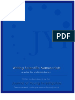Guide to Science Writing