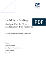 Le Moteur Stirling - Analyse, État de L'art Et Modélisation D'un Prototype