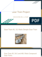 Gear Train Project