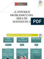 EL ENFOQUE DEL ÁREA DE MATEMÁTICA - Erick