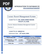 Project Report Group8