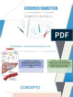 Cetoacedosis Diabetica: Irm Herlyn Chonillo