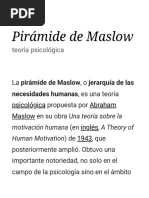 Pirámide de Maslow - Wikipedia, La Enciclopedia Libre