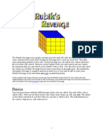 Rubik Revenge Solution 1
