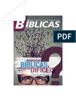 Lição Bíblica Respostas Bíblicas A Perguntas Difíceis