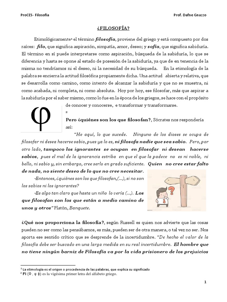 Material 1 Filosofia PDF Sabiduría Certeza