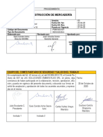 PDM-SIG-007 Procedimiento Destrucción de Mercadería