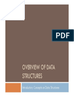 Overview of Data Structures