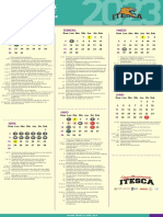 Calendario Escolar 08 2023