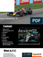 Sports Marketing F1