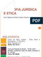 Filosofia Jurídica E Ética: Prof. Digiany Da Silva Godoy Teixeira