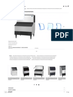 Maquina de Hielo Tipo Cubito (290 LBS) (Hoshizaki)