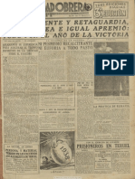Solidaridad Obrera Barcelona 1 1 1938