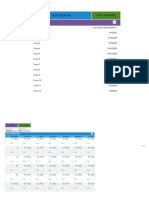 Organizador de Asignaciones Del Estudiante Excel