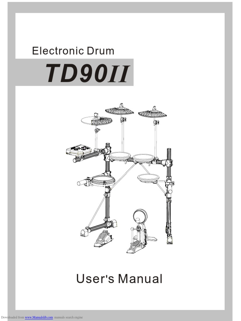 TD 90 II | PDF | Drum Kit | Musical Instruments
