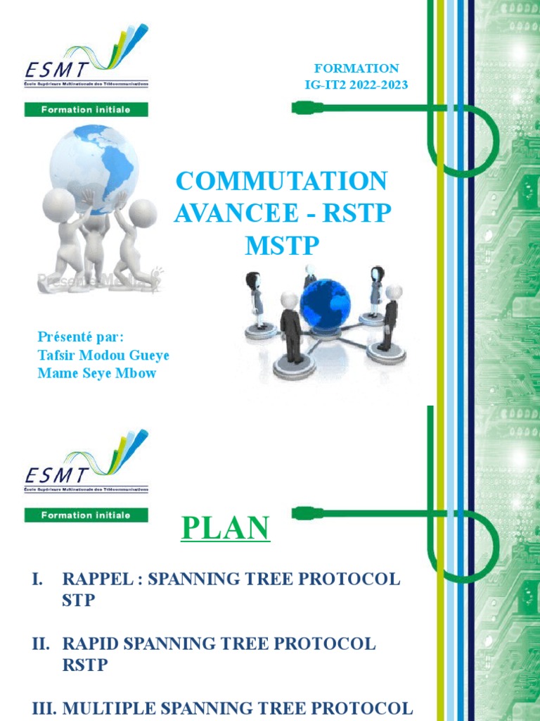 Formation sur RSTP et MSTP | PDF | Protocoles Internet | Réseau ...