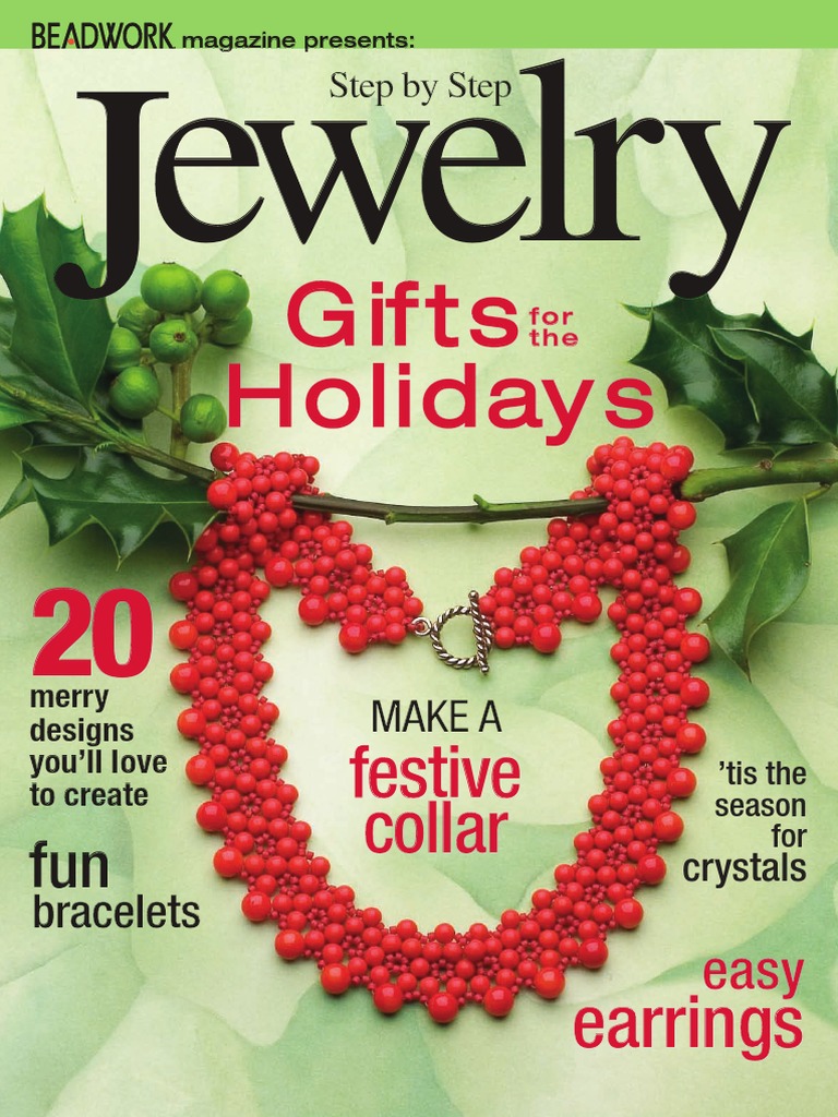 Beadwork2007Step by Step Gifts For The Holidays PDF Jewellery