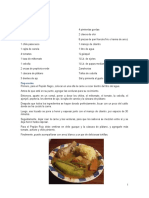 Recetas de Centroamérica 