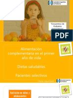 Alimentacion Complementaria - Selectividad Alimentaria